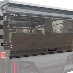 SuperATV Parabrisas trasero teñido claro para Honda Pioneer 1000-5 2016+ Policarbonato de 14 pulgadas de grosor 250 veces más fuerte que el vidrio SuperATV Parabrisas trasero teñido claro para Honda Pioneer 1000-5 2016+ Policarbonato de 14 pulgadas de grosor 250 veces más fuerte que el vidrio