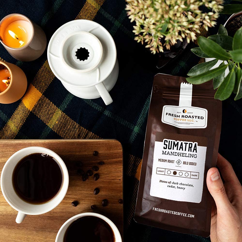 Sumatra Mandheling, café tostado fresco LLC