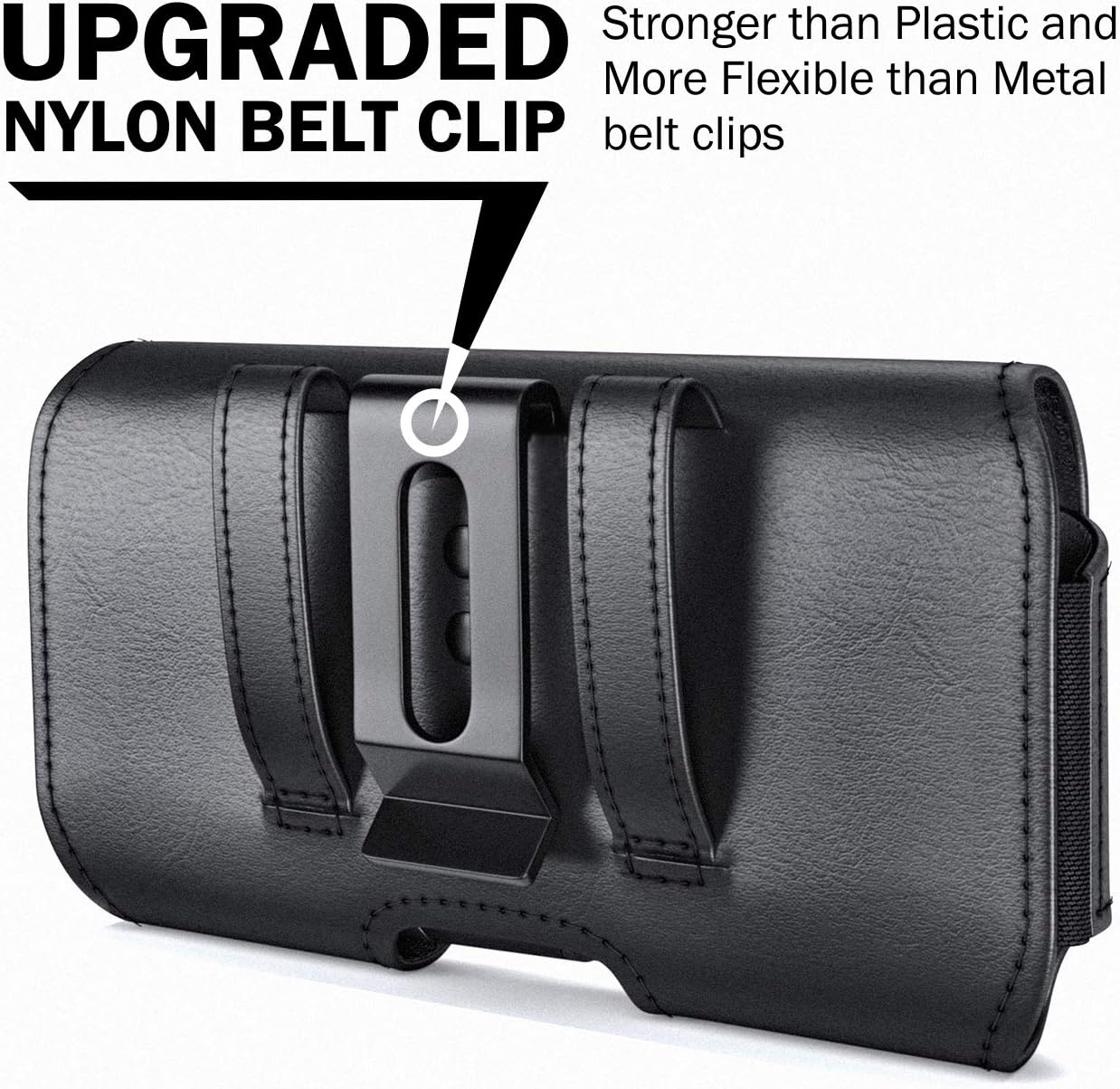 DeBin – Funda para iPhone 15 Pro Max 15 Plus, 14 Plus Pro Max 13 Pro Max, 12 Pro Max 11 Pro Max, Xs Max 8 Plus Funda para cinturón de teléfono