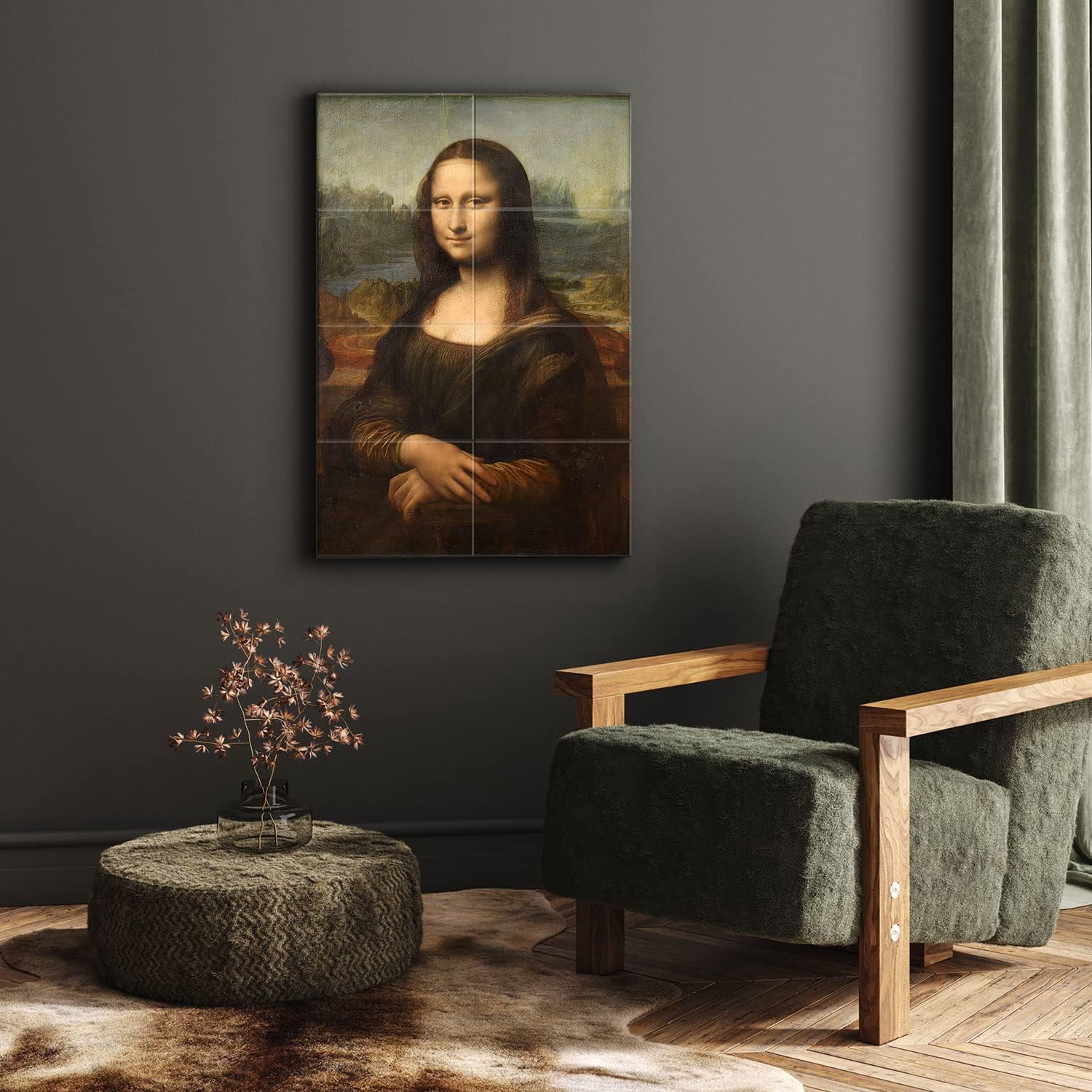 Art Acoustic Panels, 8 Pack Self-Adhesive Large Wall Art Paintings for Wall Decoration, Sound Absorbing Panels for Recording Studio, Living room and