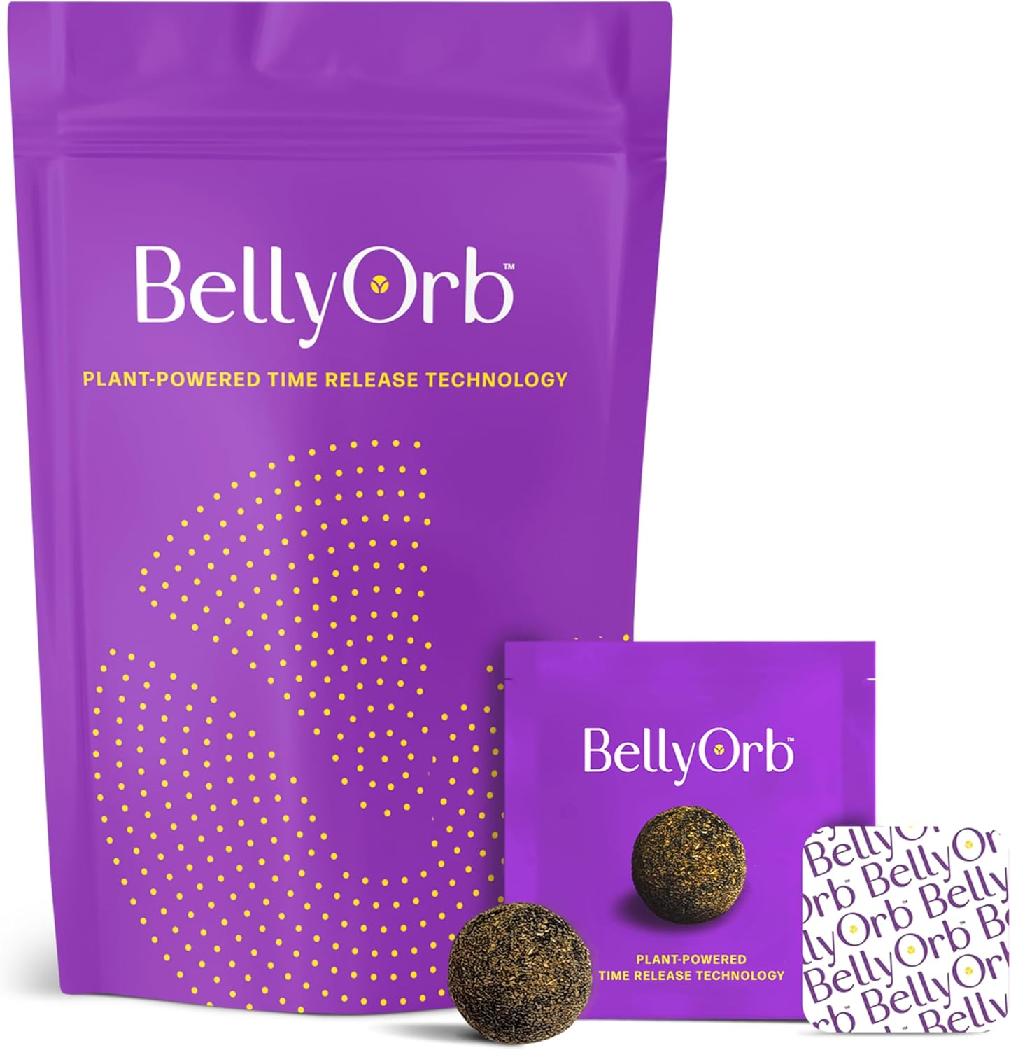 LURE Essentials Belly Orb – Adhesivo BellyOrb, funciona para hombres y mujeres con ajenjo, clavo, canela, jengibre, 30 piezas