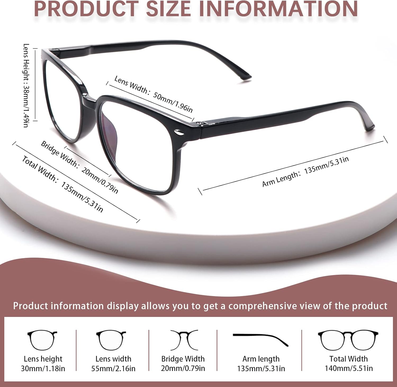 STASTEND Gafas de lectura progresivas multifocales antiluz azul para mujeres y hombres, marco de anteojos de moda
