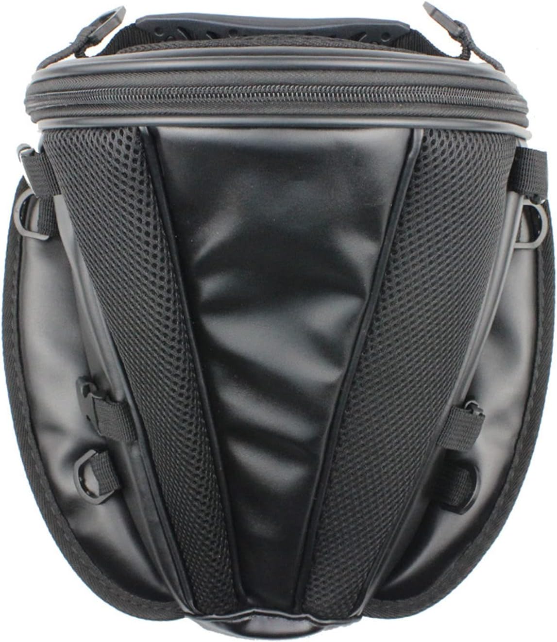 Bolsa de motocicleta de diseño único, bolsa de cola de motor antideslizante de gran capacidad, bolsas de sillín ligeras impermeables de PU, para