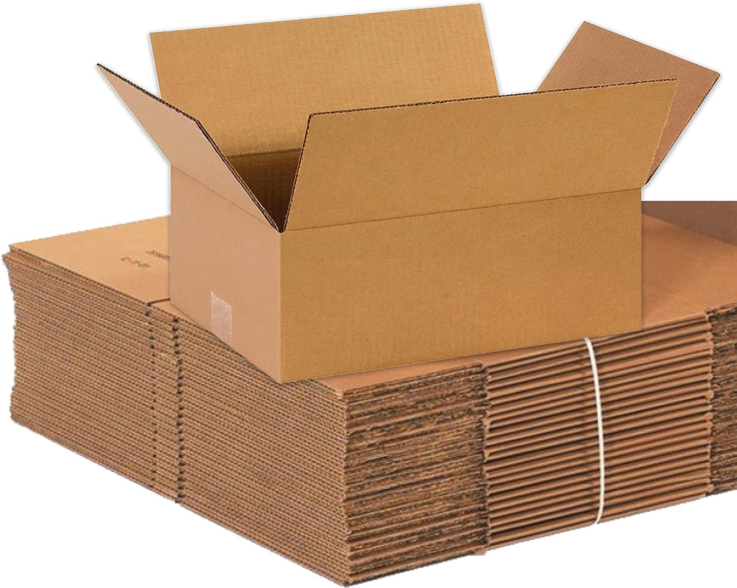 Partners Brand Cajas de cartón corrugado de 14 x 10 x 6 pulgadas para embalaje, mudanza y envío, 14 pulgadas de largo x 10 pulgadas de ancho x 6