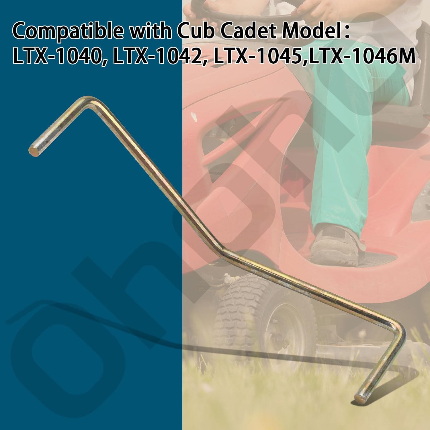 747-05011 – Barra de sujeción para cinturón de cubierta compatible con Cub CadetMTDCraftsman, compatible con los modelos LTX 1040, 1042, 1045,