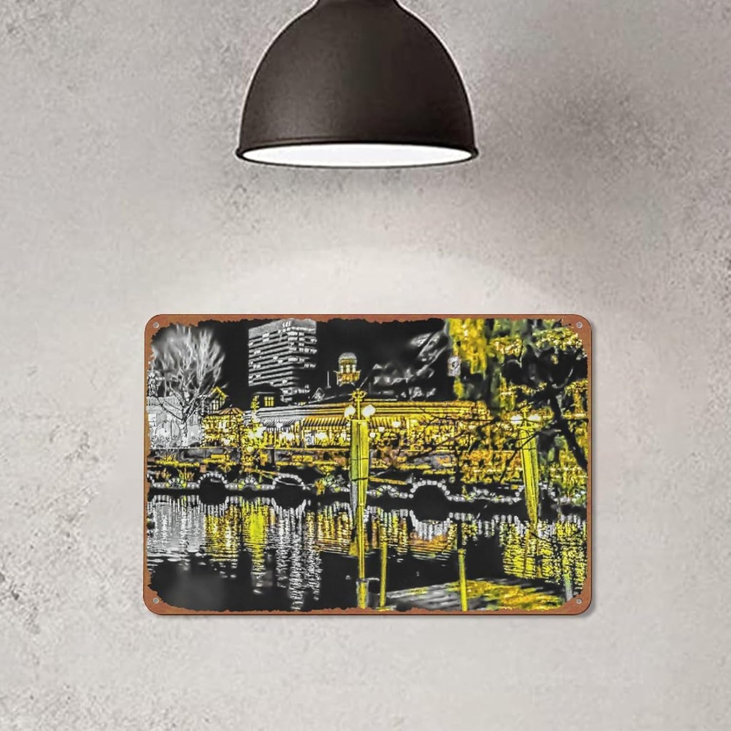 Tivoli Tin Sign Retro Metal Movie Poster Art Wall Home Decor 8×12 Inches