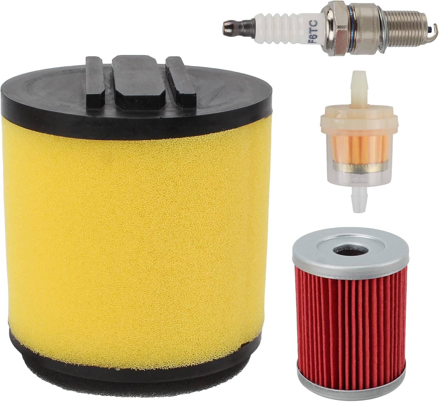 Carbhub Kit de filtro de aceite de filtro de aire para Arctic Cat 250 2×4 4×4 Arctic Cat 300 2×4 4×4 Reemplazo para 0470-421, 0470-355