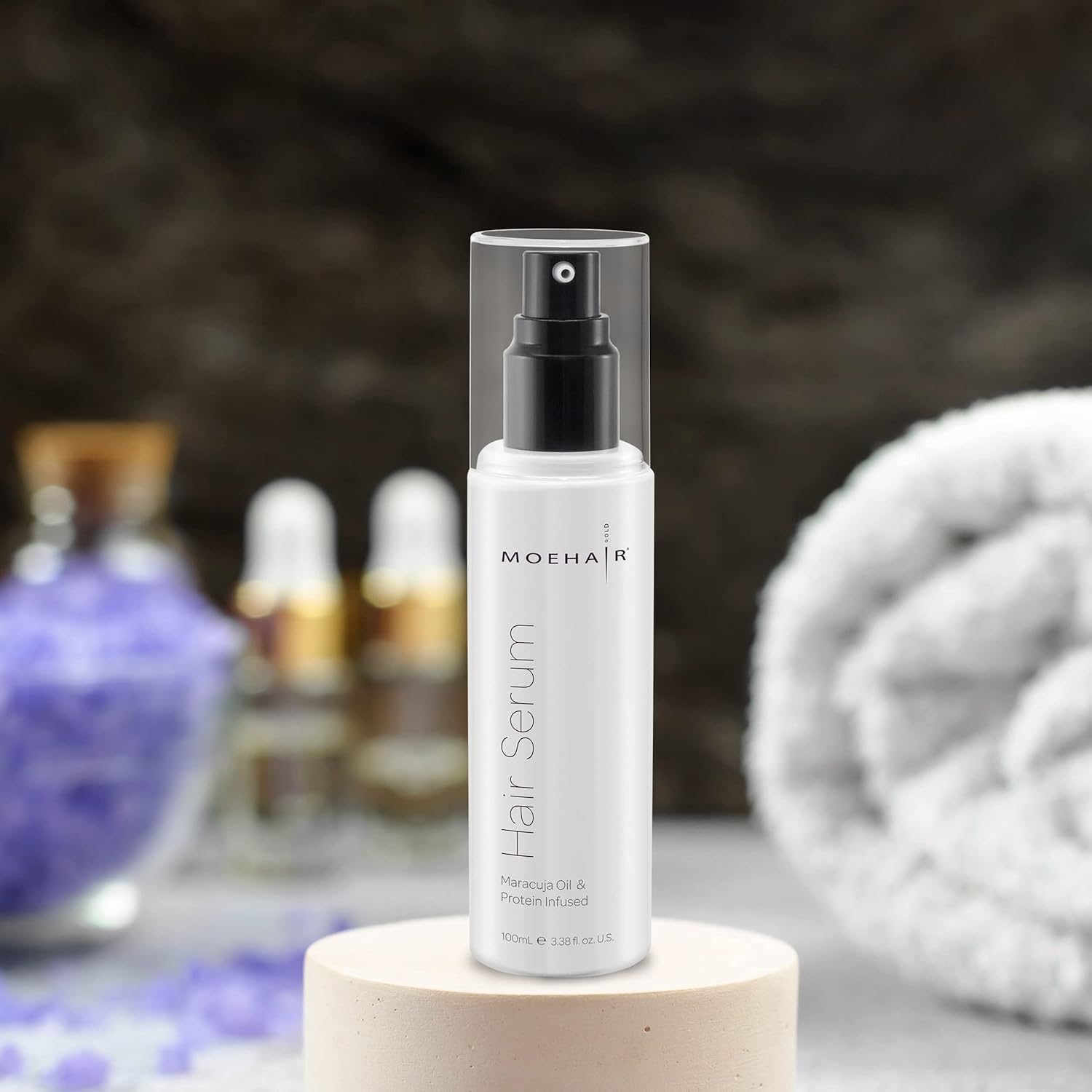 MOEHAIR DUO Pack de suero para el cabello y acondicionador sin enjuague  Desenreda y elimina el encrespamiento  Suaviza y añade brillo  Hidrata y