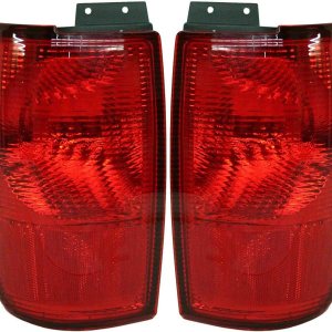 Garage-Pro Lente de luz trasera y carcasa compatibles con Lincoln Navigator Exterior 1998-2002, juego de 2, lado del conductor y del pasajero Garage-Pro Lente de luz trasera y carcasa compatibles con Lincoln Navigator Exterior 1998-2002, juego de 2, lado del conductor y del pasajero