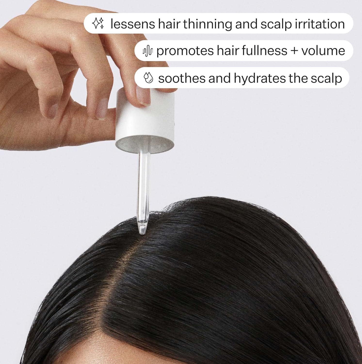 Act+Acre – Suero de células madre procesadas en frío y cápsulas de cabello grueso y completo, promueve un cabello más grueso y de aspecto más