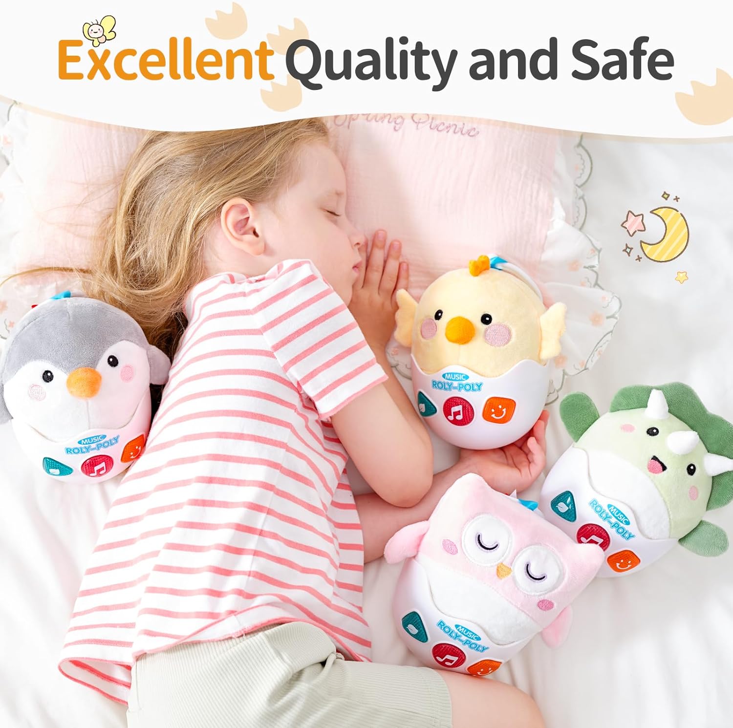 Juguetes sensoriales para bebés de 1 a 3 años, juguetes musicales Baby Einstein de 6 a 12 meses, juguetes de aprendizaje para la dentición para