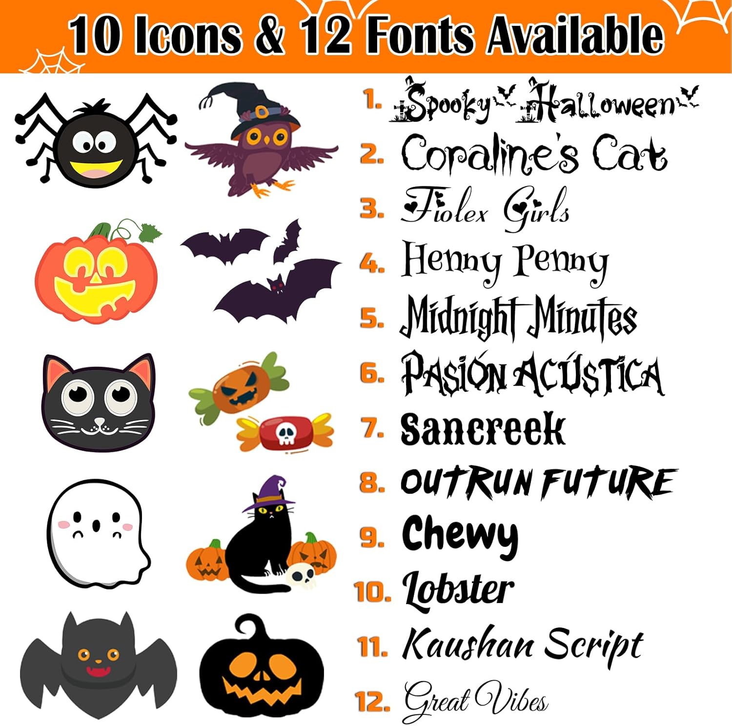 Bolsas de Halloween personalizadas para truco o trato con nombre, cesta de Halloween personalizada para niños y niñas, Naranja, Personalizar