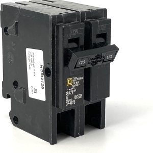 SCHNEIDER ELECTRIC Disyuntor miniatura HOM2125 de 120240 voltios y 125 amperios, 120240 V, 125 A, negro SCHNEIDER ELECTRIC Disyuntor miniatura HOM2125 de 120240 voltios y 125 amperios, 120240 V, 125 A, negro