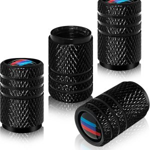 Cubierta de vástago de válvula de neumático, tapas de vástago de válvula de rueda de automóvil de metal para X1 X3 M3 M5 X1 X5 X6 Z4 3 5 7 Series, Cubierta de vástago de válvula de neumático, tapas de vástago de válvula de rueda de automóvil de metal para X1 X3 M3 M5 X1 X5 X6 Z4 3 5 7 Series,