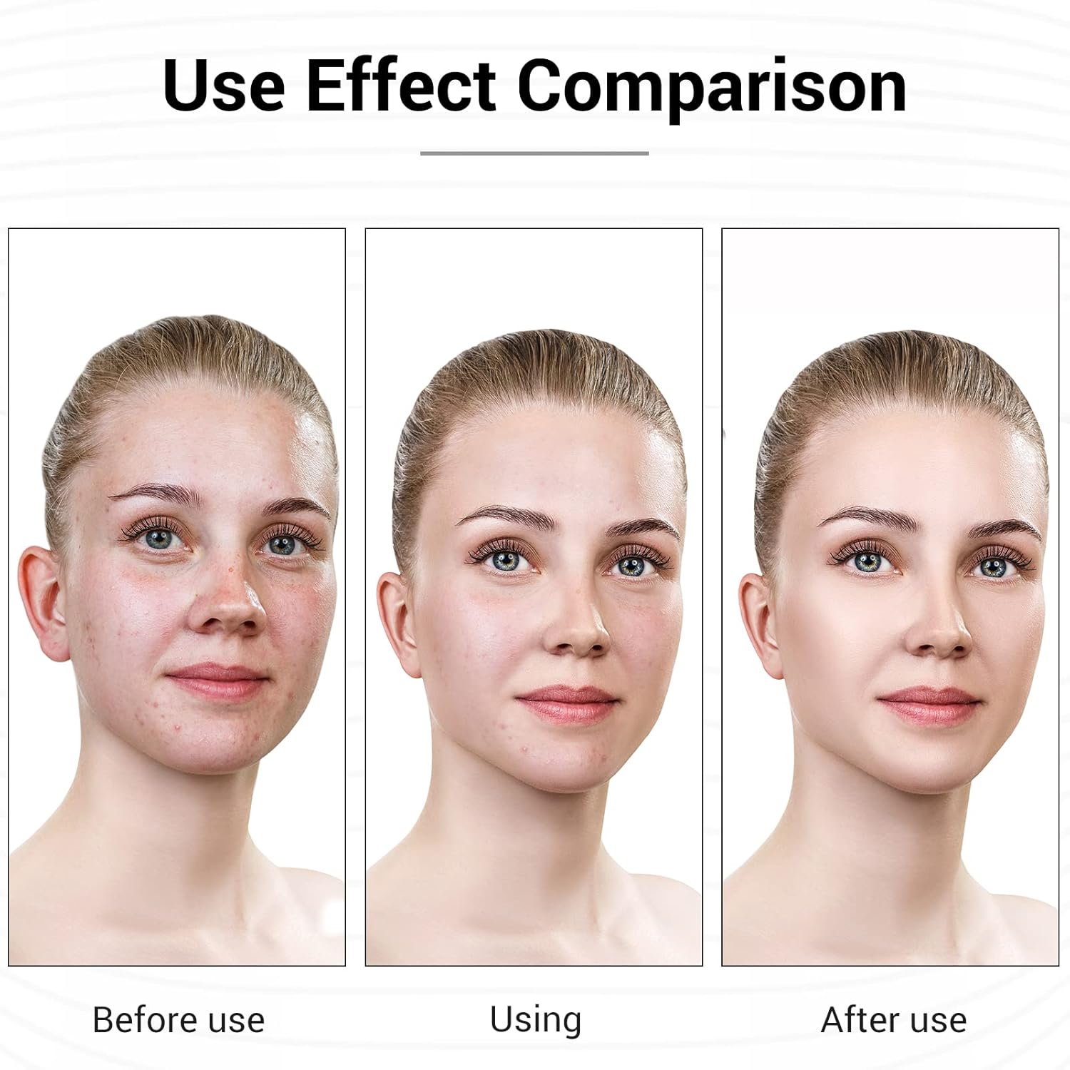 Máscara facial L E D terapia de luz, 7 colores L E D, terapia de luz roja y azul para cara, máscara ligera para el cuidado de la piel, recargable