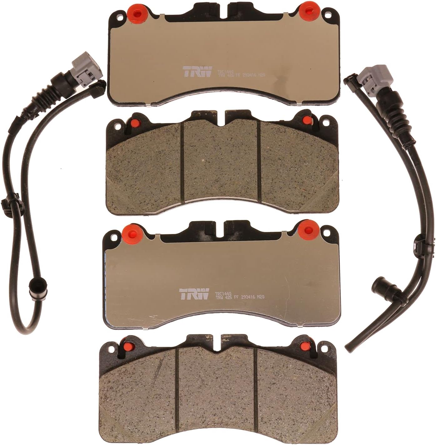 TRW Pro TRC1440 Juego de pastillas de freno de disco para Lexus LS460 2010-2017, delanteras
