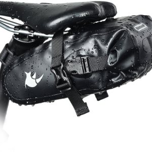 Rhinowalk Sillín de bicicleta, bolsa impermeable para bicicleta debajo del asiento, bolsa de asiento de bicicleta de montaña resistente a la lluvia Rhinowalk Sillín de bicicleta, bolsa impermeable para bicicleta debajo del asiento, bolsa de asiento de bicicleta de montaña resistente a la lluvia