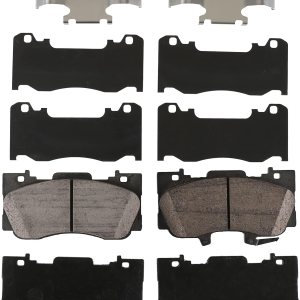 TRW Pro TRC1784 Juego de pastillas de freno de disco para Ford Mustang 2015-2020, delanteras TRW Pro TRC1784 Juego de pastillas de freno de disco para Ford Mustang 2015-2020, delanteras