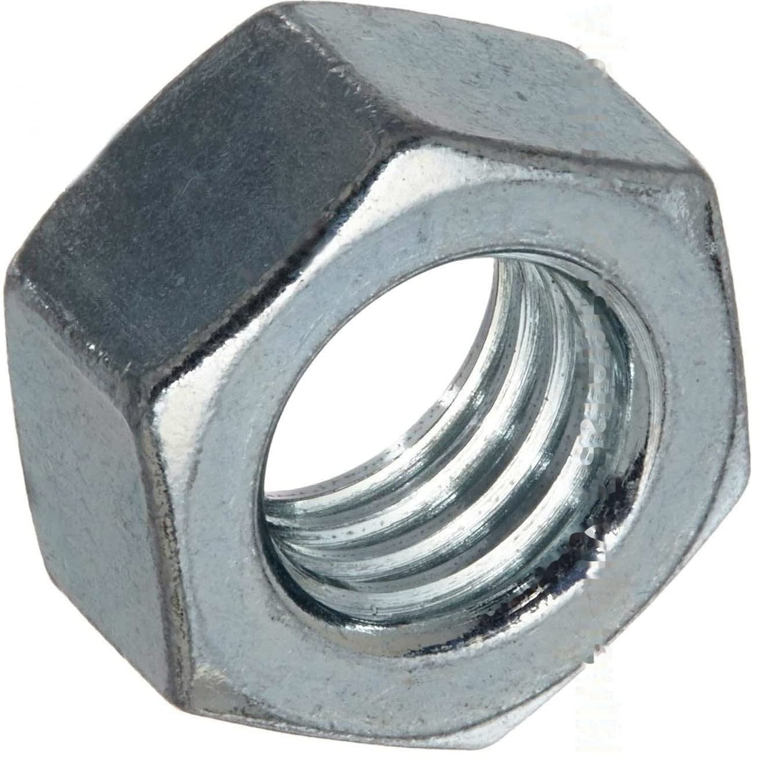 (RV1592S) Tuercas hexagonales de rosca izquierda 38-16 pulgadas x 16 pulgadas con rosca hexagonal 916reversa, juego de sujetadores RV1592S