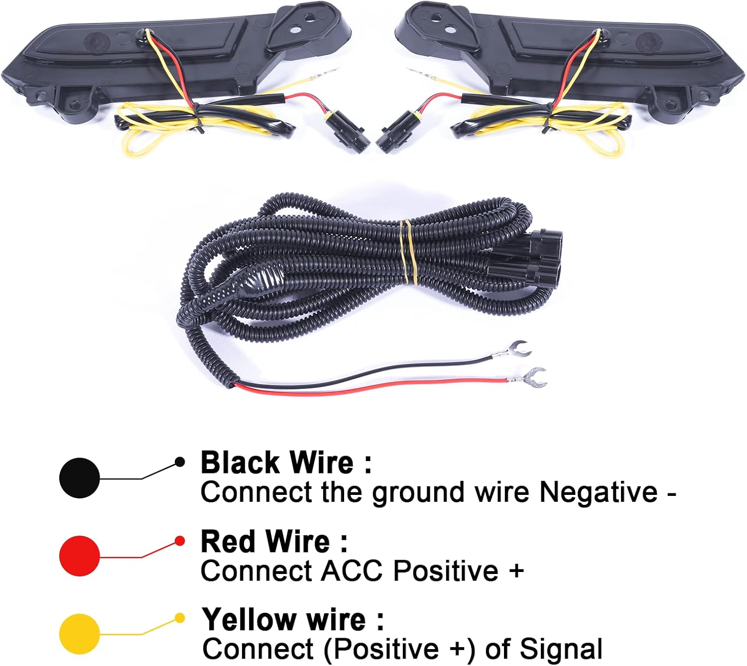 Luces LED diurnas para 2016 2017 2018 2019 2020 2021 2022 2023 Tacoma DRL montaje de faros delanteros faros antiniebla con señales de giro