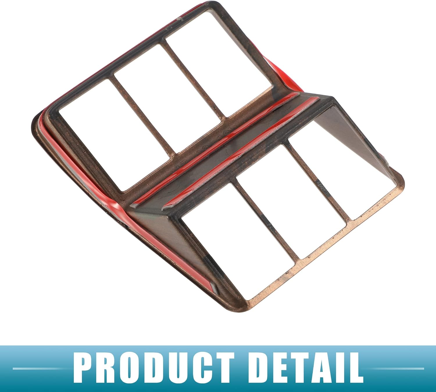 Cubierta del botón del interruptor de los faros del automóvil, accesorios interiores para Honda CRV 2017-2022, patrón de textura de madera de