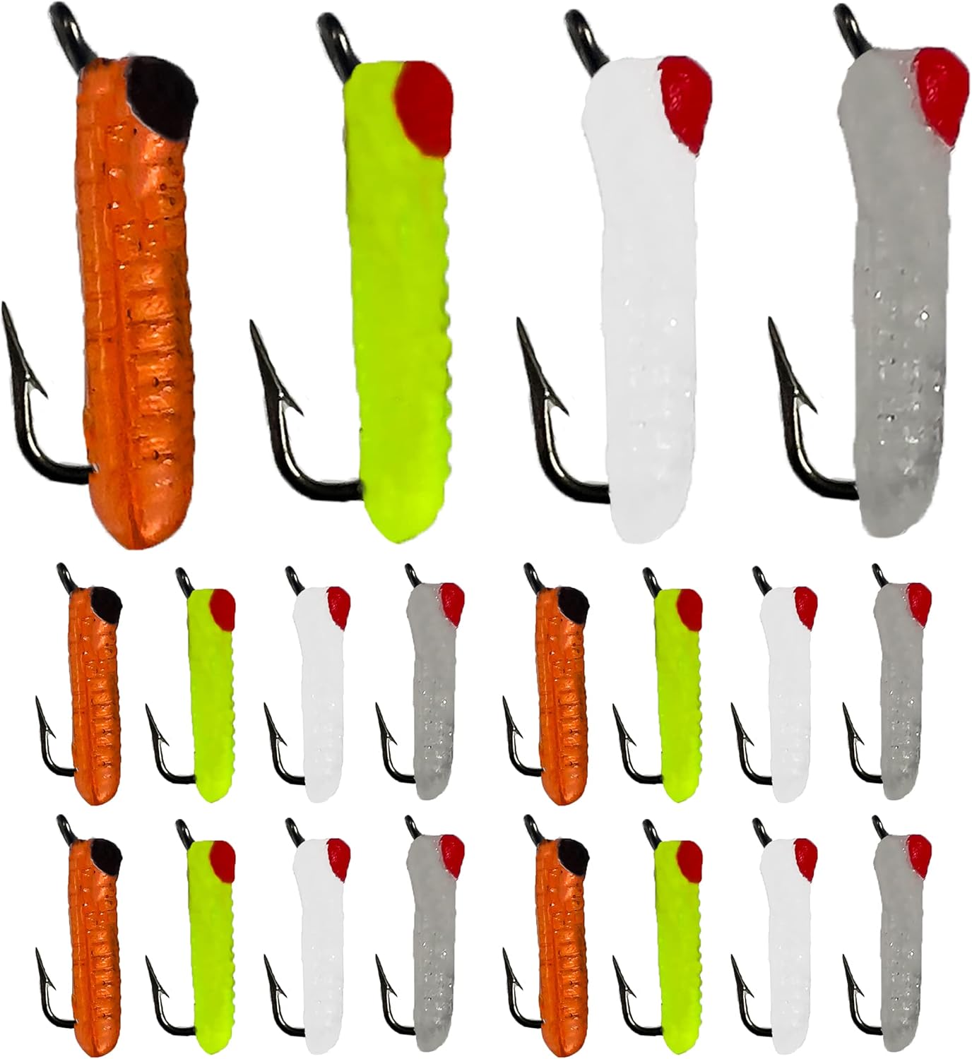 DELONG LURES – Señuelos de pesca de insectos, señuelos para insectos, señuelos de pesca de plástico suave para panfish, señuelos de pesca para