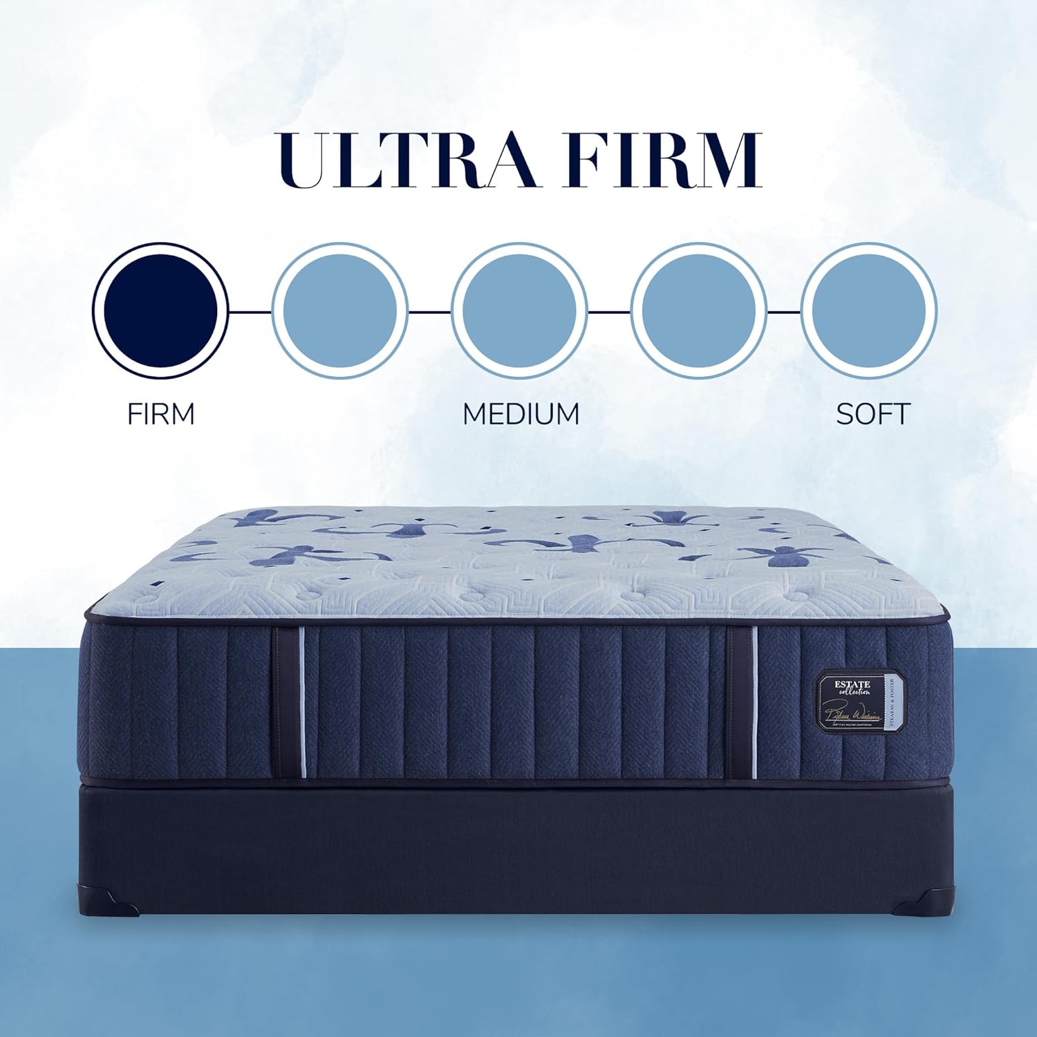 Stearns & Foster Estate – Colchón ultra firme con parte superior ajustada, tamaño Queen