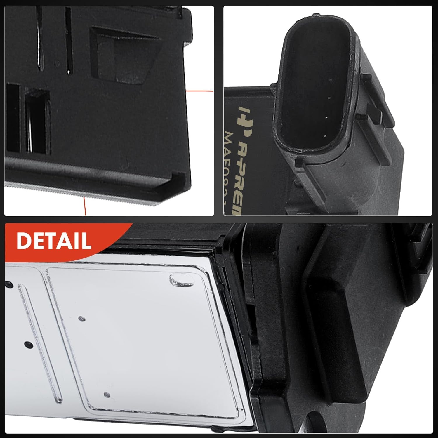 A-Premium Medidor de sensor de flujo de aire masivo con 5 pines compatible con OHV 8Cyl .6L Compatible con Chevy y GMC Vehicke, compatible con