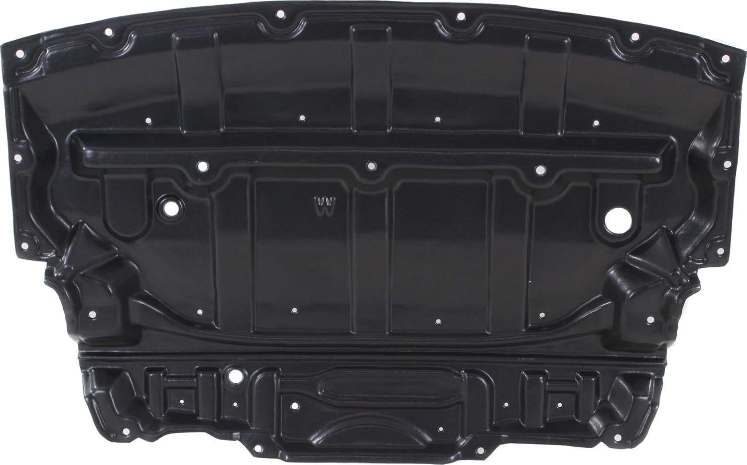 Protector contra salpicaduras de motor delantero compatible con Nissan 370Z 2009-2020, excepto los modelos Nismo Reemplazo directo NI1228137