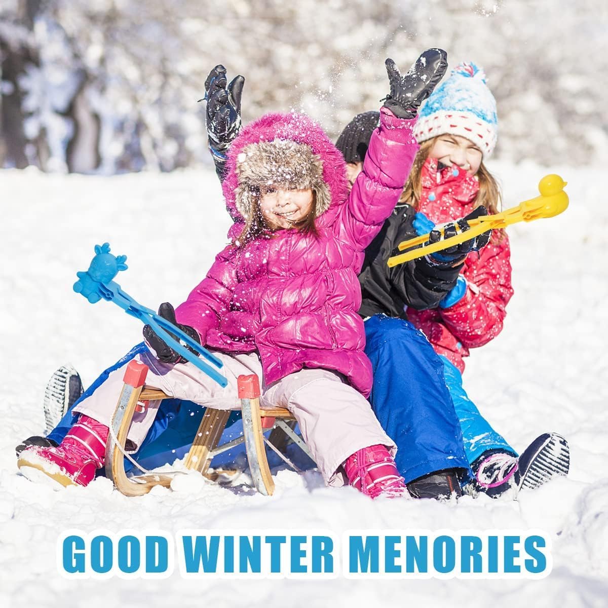 Holady Molde de nieve y arena para actividades al aire libre, bonito molde 3D con forma de pingüino, nieve y arena, para niños y adultos, juguete al