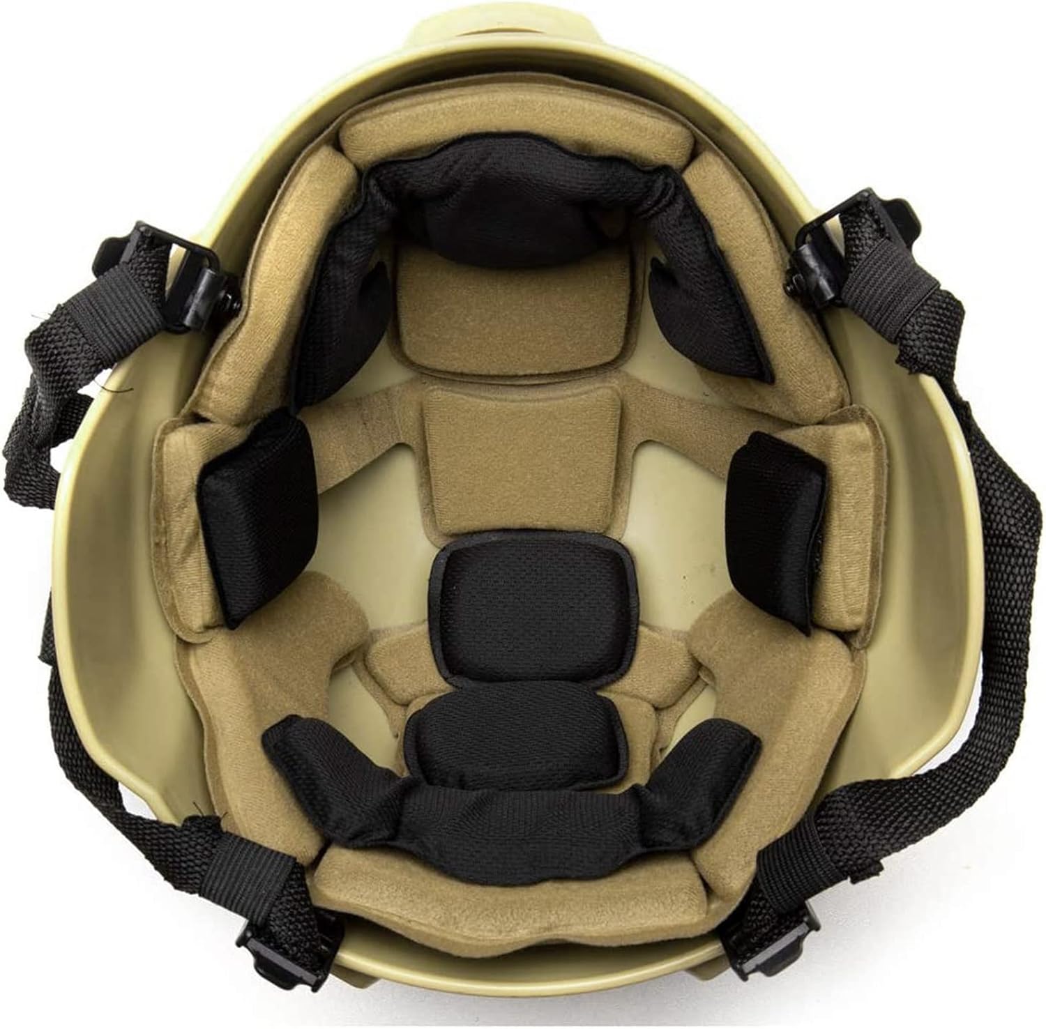 Mahfisj Tactical Airsoft Helmet Pads, Memory Foam Pad Protective Mat Helmet Padding Kit, Replacement Universal Motorcycle Tactical Cushions for Fast