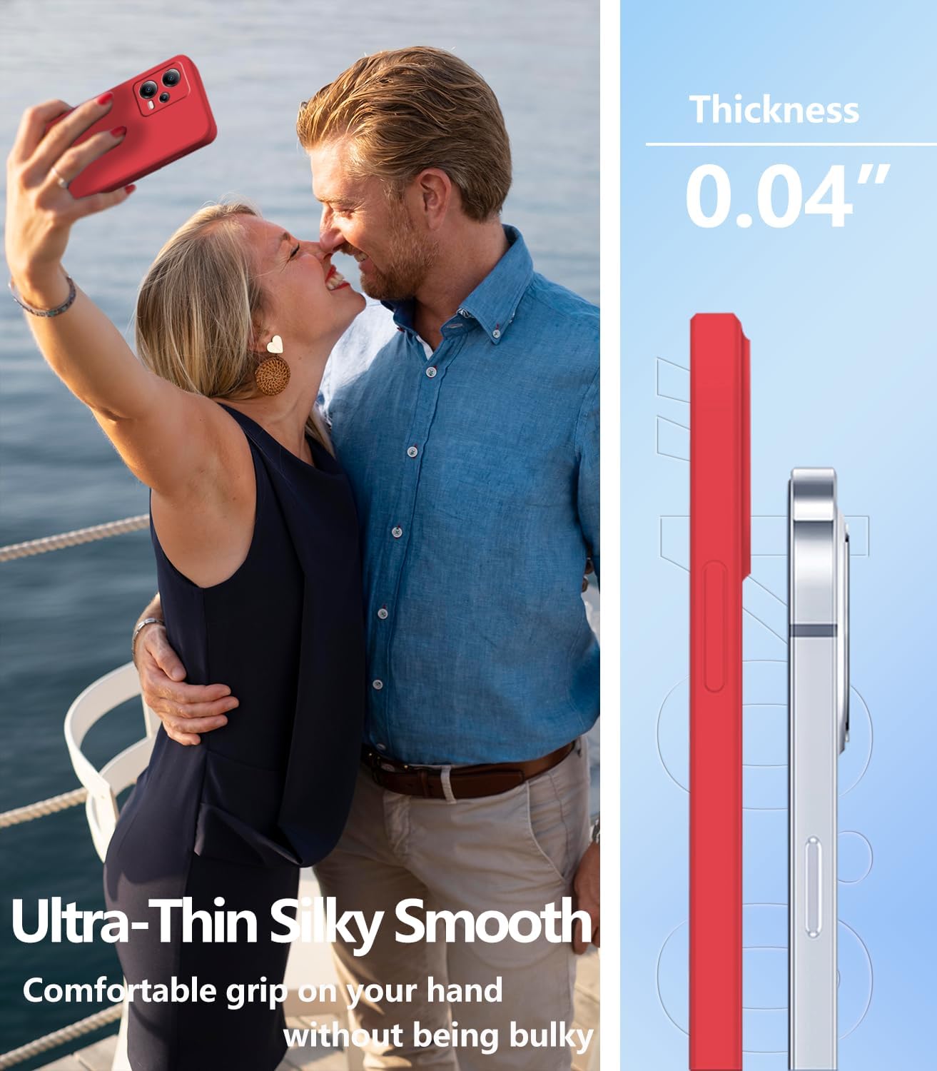Compatible con Redmi Note 12 Pro Plus Funda de silicona líquida verde oscuro, suave al tacto Xiaomi Redmi Note 12 Pro Plus Funda de silicona a