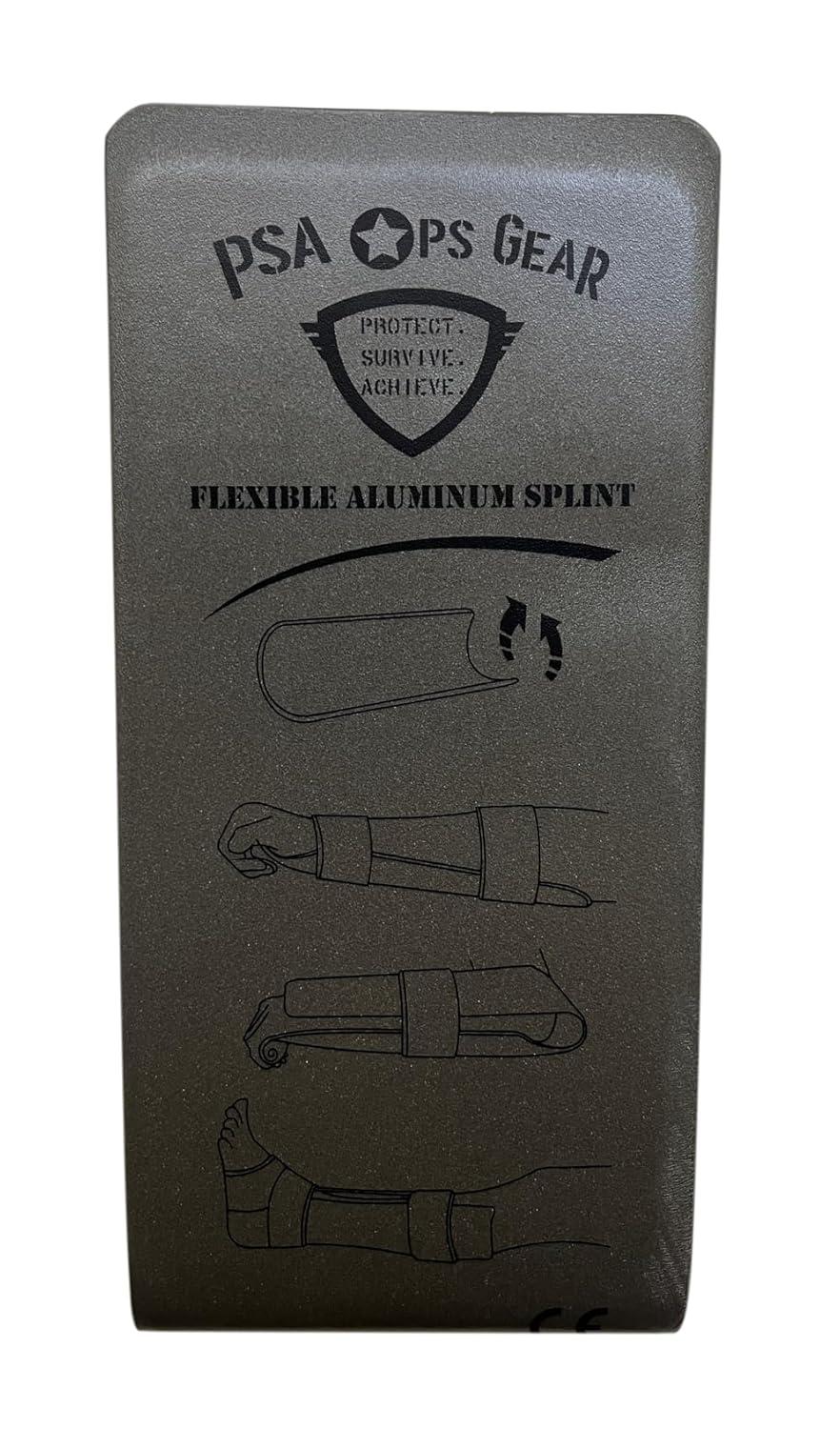Férulas de aluminio flexibles de 36″ (2 unidades de tablón – planas)