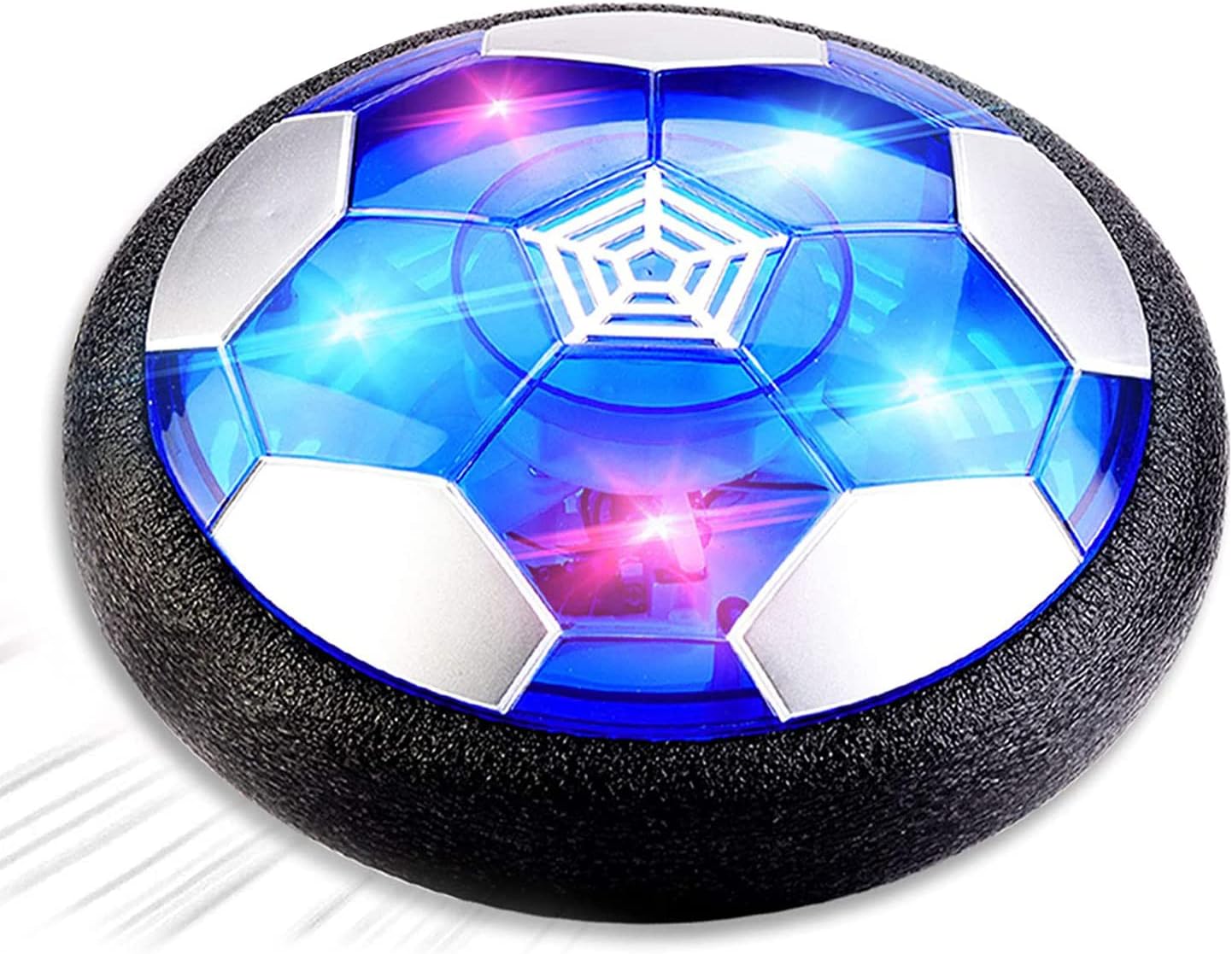 Hover – Balón de fútbol LED para niños, juguete divertido, parachoques de espuma, recargable, juego interior