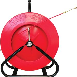 Jameson 15-316-150 Mini Cazador de conductos rastreable Rodder con 150 pies de varilla de 316 pulgadas Jameson 15-316-150 Mini Cazador de conductos rastreable Rodder con 150 pies de varilla de 316 pulgadas