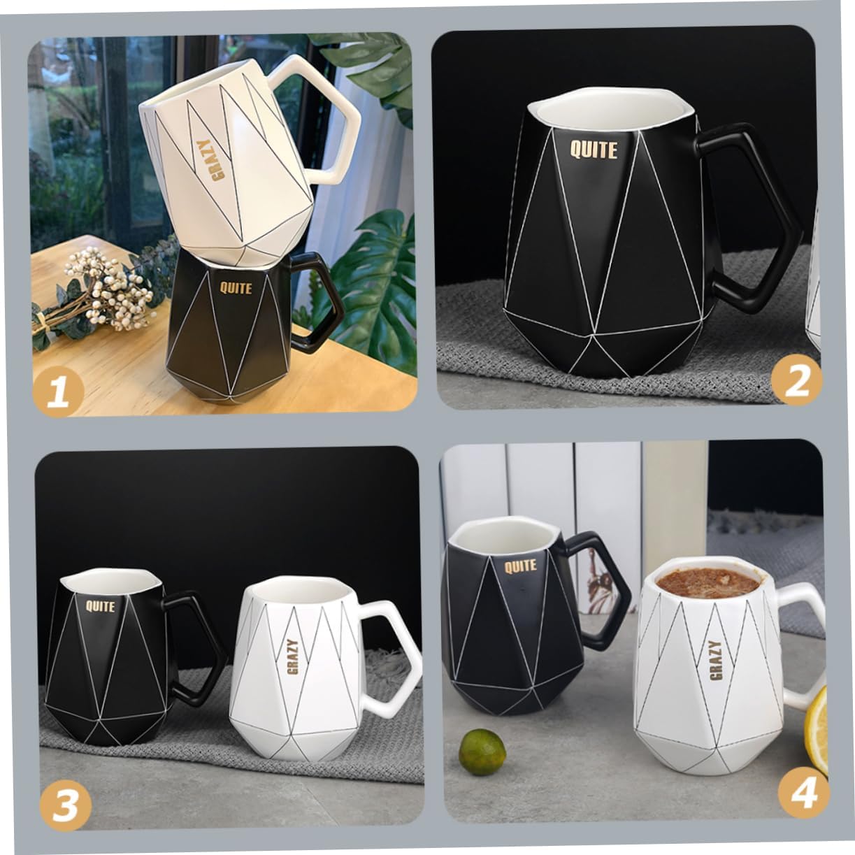 Porcelain cup coffee cup coffee porcelain teacup Geometric Ceramic Cup ceramics vintage coffee mugs travel coffee cups mug enamel afternoon tea