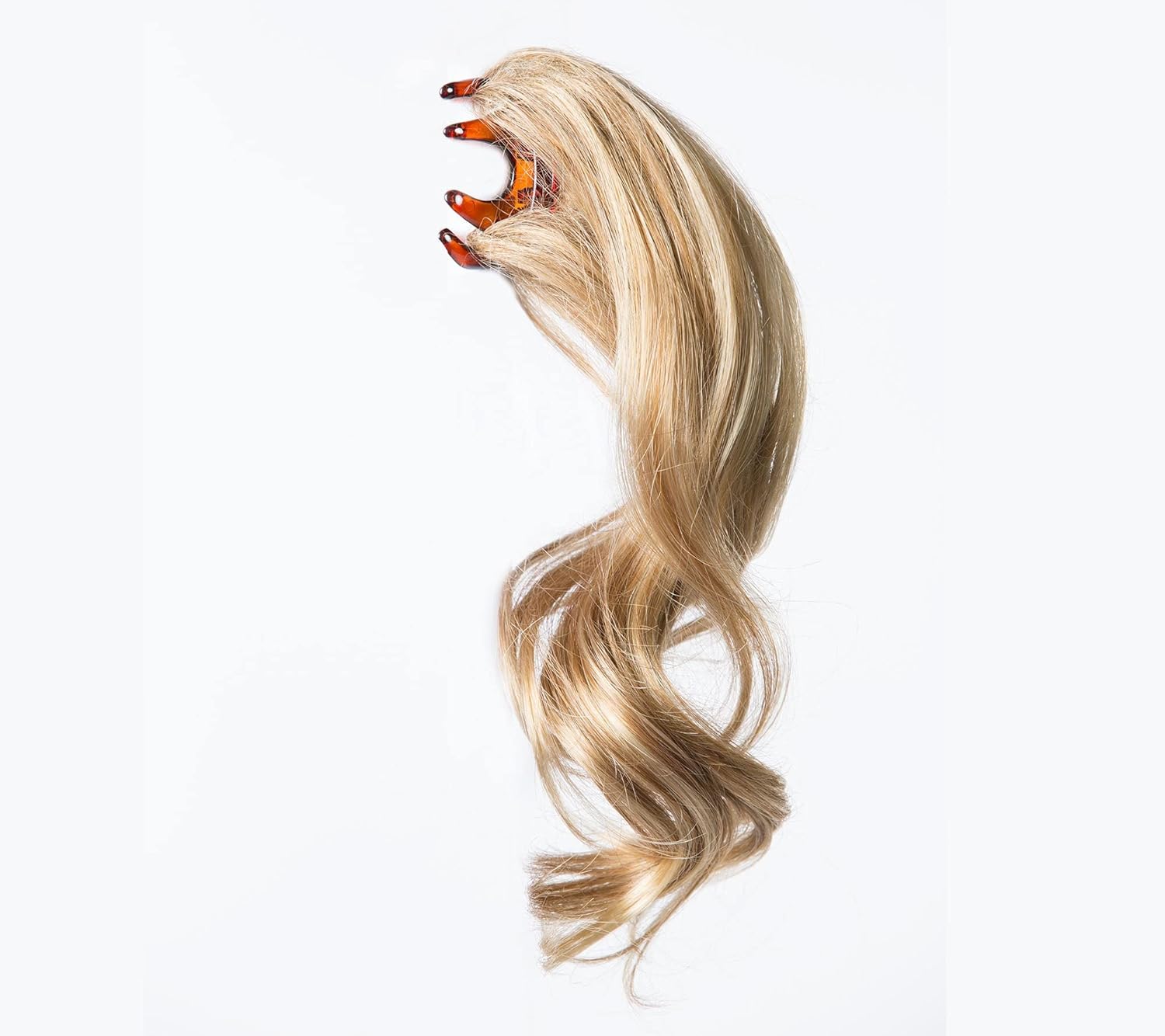 Toni Brattin Playful Puf Hairpiece  Rubio platino 10.5 pulgadas de largo, ondulado rizado con clip hecho de fibra sintética resistente al calor para