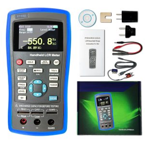 Medidor LCR Precisión 0.2% Puente eléctrico digital de mano con pantalla TFT Probador de capacitancia multímetro multifunción de inductancia Medidor LCR Precisión 0.2% Puente eléctrico digital de mano con pantalla TFT Probador de capacitancia multímetro multifunción de inductancia