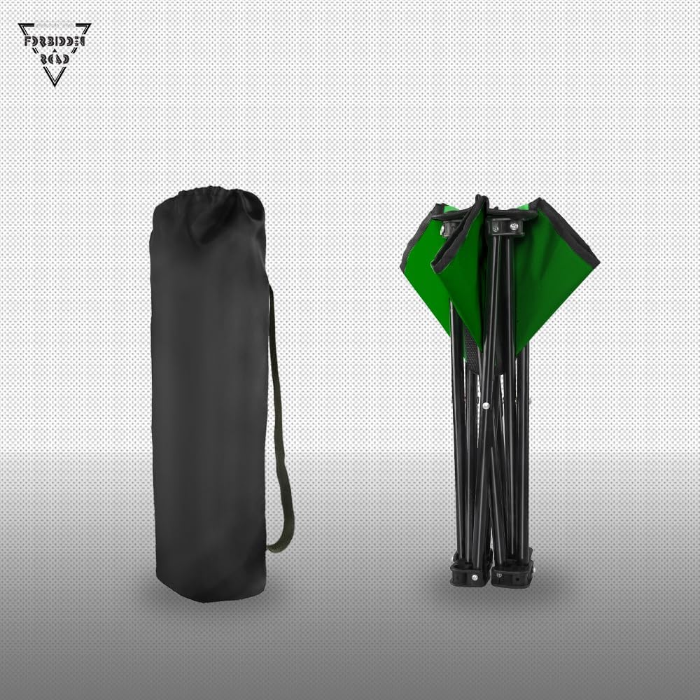 Forbidden Road Taburete de campamento con trípode portátil para senderismo, pesca, viajes, mochileros, taburete al aire libre, 0.9 libras, capacidad