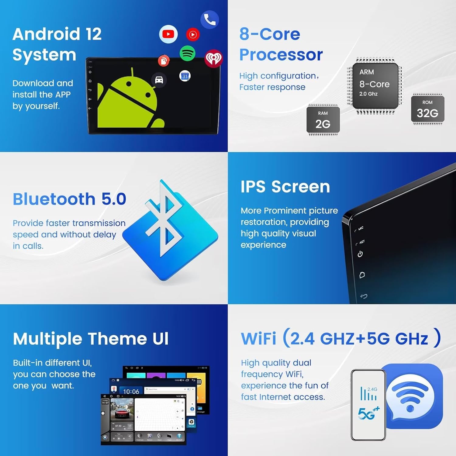 1280×720 9 “IPS pantalla táctil Android estéreo del coche para Suzuki Swift 2011 2012 2013 2014 2015 coche incorporado Car-Play Android Auto GPS