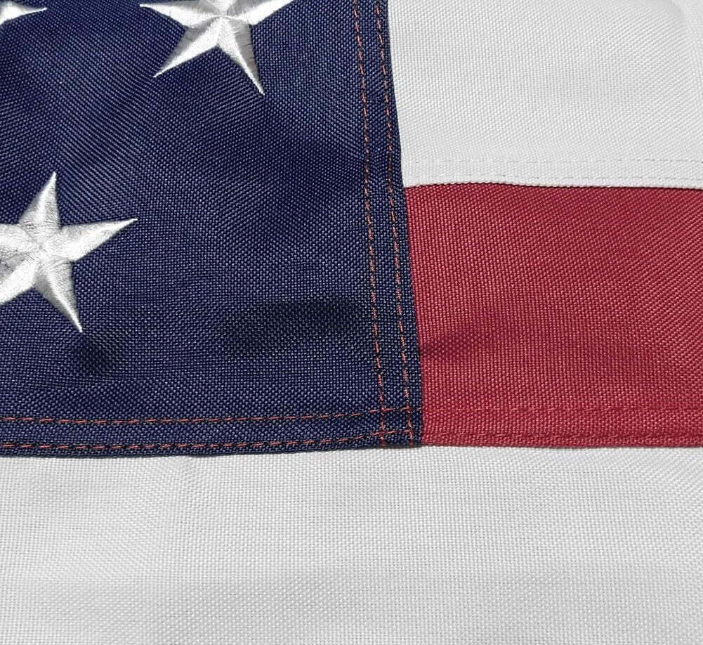 Bandera bordada de nailon 600D de 4 x 6 pulgadas de alta calidad de Estados Unidos 45 4’x6′