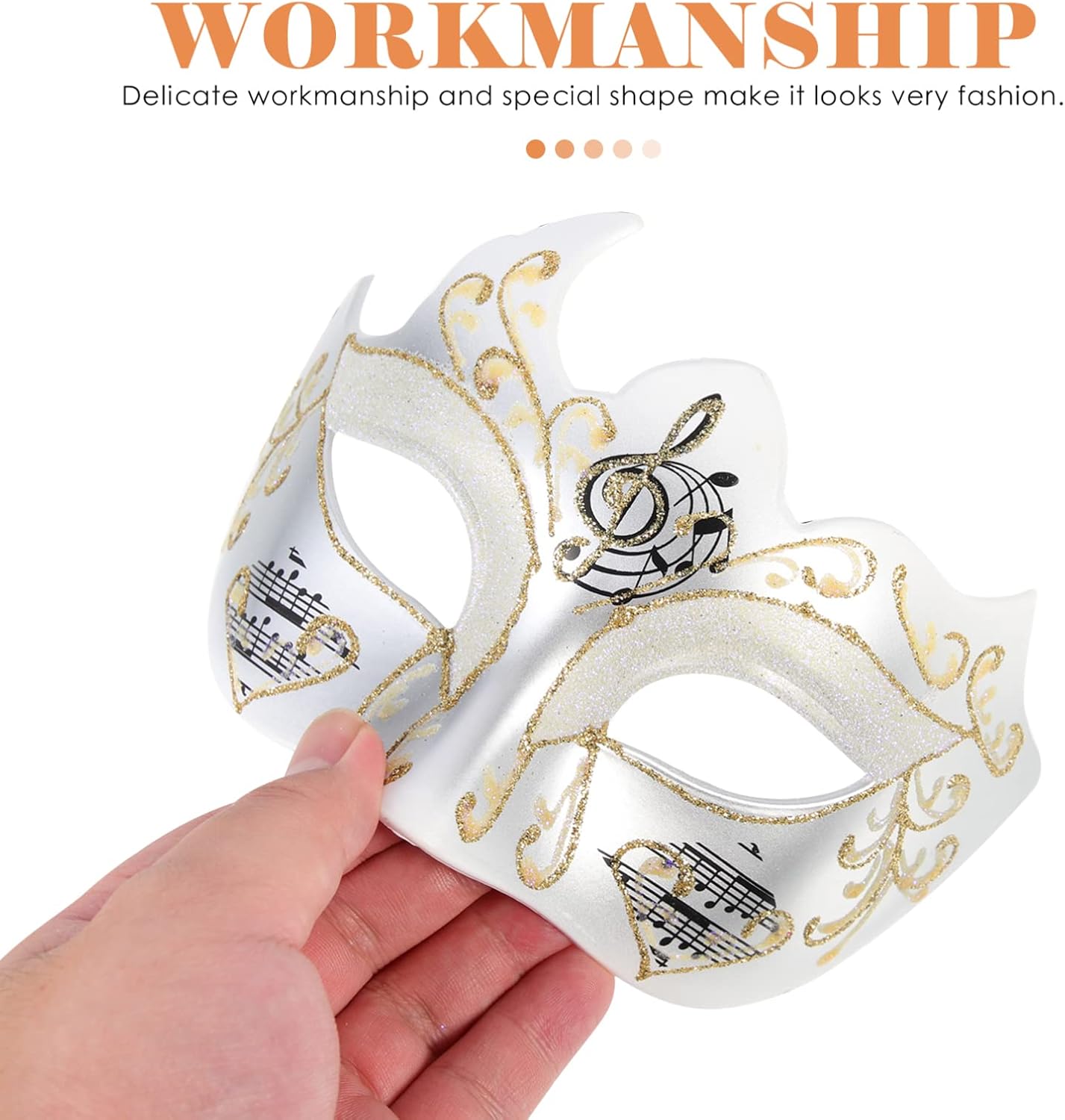 NOLITOY Ropa para niña, máscaras de Halloween, máscaras venecianas de princesa de media cara, máscaras retro de Mardi Gras, máscaras de disfraz de