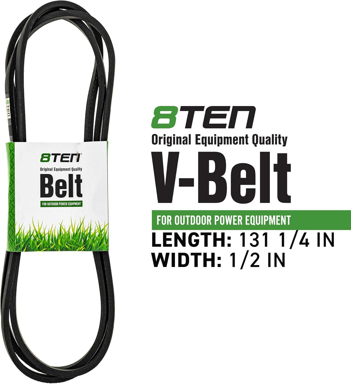 8TEN Kit de correa de husillo de hoja de cubierta para Cub Cadet i1050 Troy Bilt Horse Craftsman LT-5000 50 pulgadas 918-04125 942-04053C