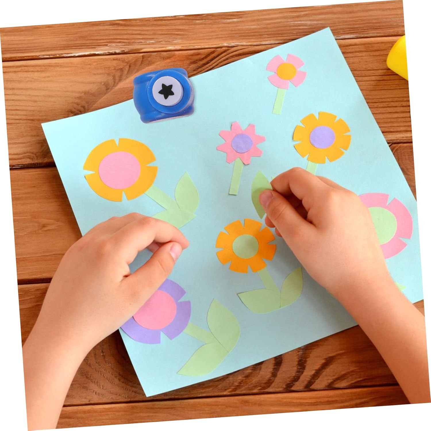 COHEALI 36 piezas de arte de papel perforador para manualidades de pesebre para perforadoras de un solo agujero, perforadoras de álbumes de