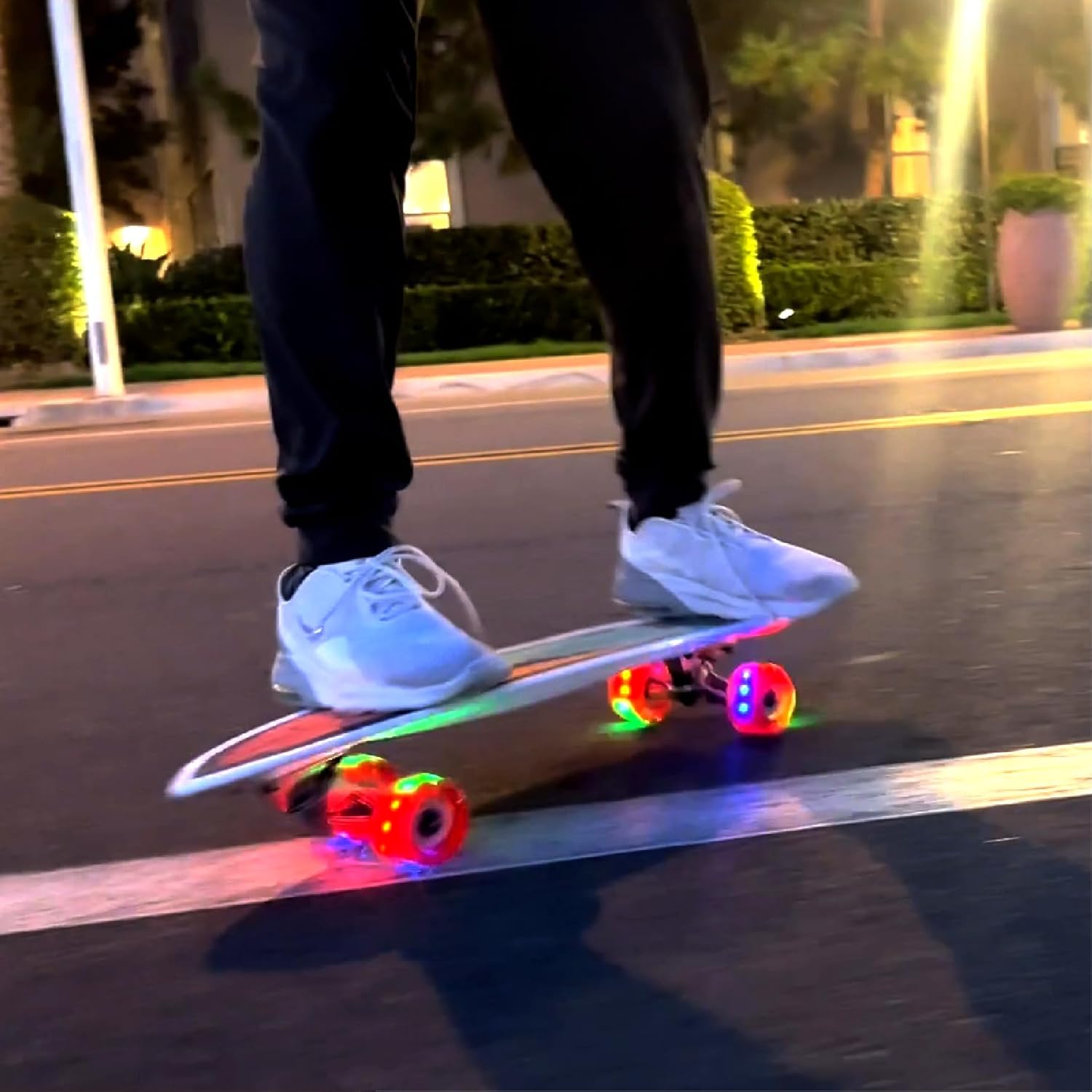 Surfskate – Patineta para niños, patineta de surf, patineta, rueda delantera que gira fácilmente para niños, gran potencia de bombeo, camiones