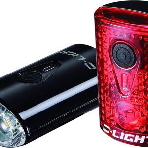 Juego de luces LED recargables USB para bicicletas, delanterotrasero Juego de luces LED recargables USB para bicicletas, delanterotrasero