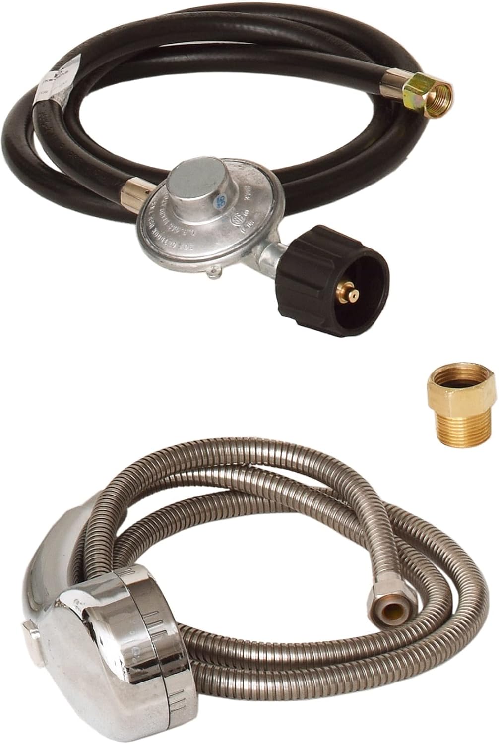 Flame King YSNAZ132 – Calentador de agua portátil sin tanque de gas propano 5L 1.32GPM a 34,000 BTU, ducha instantánea de agua caliente al aire