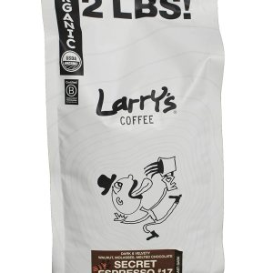 Larry’s Coffee Granos enteros de 2 libras, espresso secreto #17 Larry’s Coffee Granos enteros de 2 libras, espresso secreto #17
