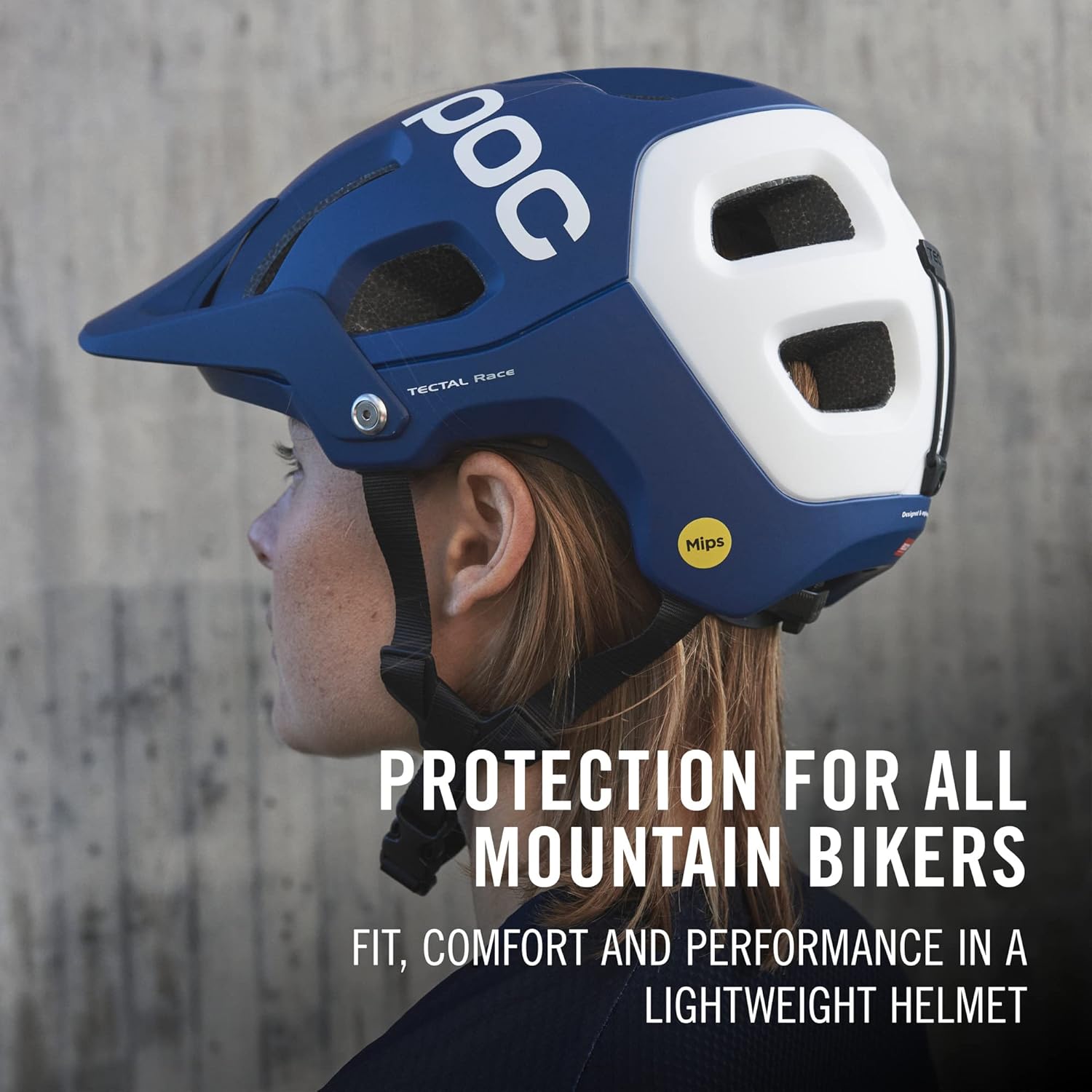 POC, Tectal Race MIPS – Casco de bicicleta de montaña para senderos y paseos de montaña