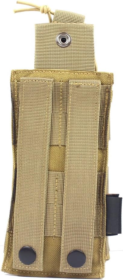 Funda táctica para radio, 1000D Tactical Molle de dos vías para walkie talkies